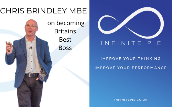 Chris Brindley MBE on infinite pie thinking with Al Fawcett