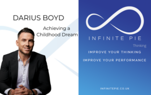 Darius Boyd on achieving his childhood dream talking on the infinite pie thinking podcast with Al Fawcett